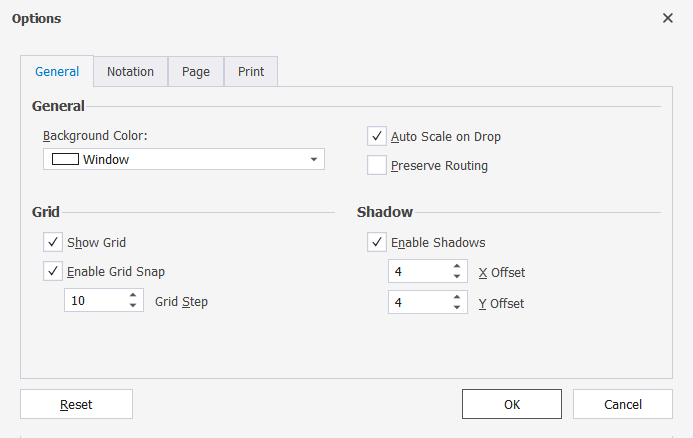 Tune the design of a database diagram in dbForge Studio