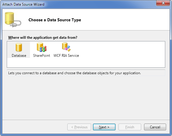 dotConnect for Oracle - Attach Data Source Wizard