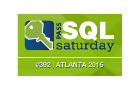  SQLSaturday #392 Atlanta