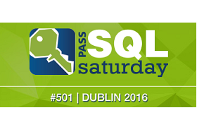 SQLSaturday #501 Dublin