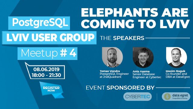  Lviv PostgreSQL User Group Meetup #4