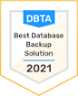 DBTA Best Database Backup Solution 2021