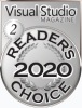 Visual Studio Magazine Reader's Choice Awards Silver