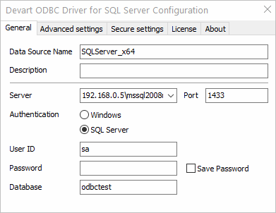 Install the ODBC driver to use in SSMS