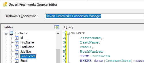 Devart Freshworks Source Editor